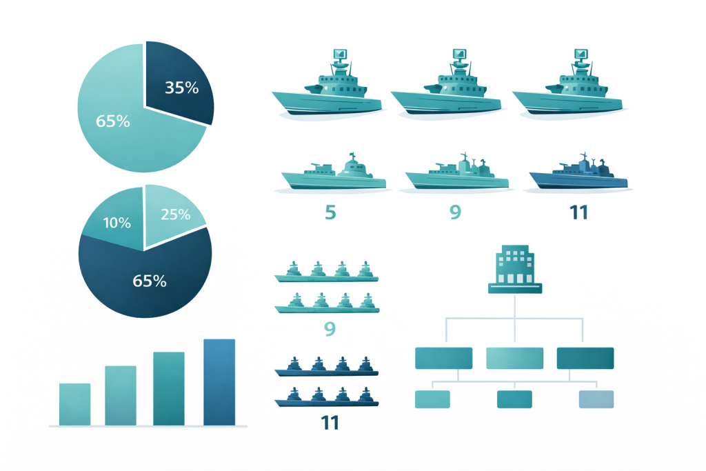 Diagram sistem Command and Control dalam ekosistem C4ISR Len Industri Pertahanan 2026