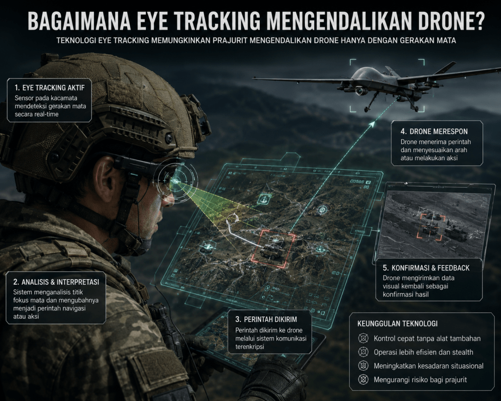 Headset AR Anduril-Meta EagleEye: Prajurit Kini Kendalikan Drone Hanya dengan Tatapan Mata