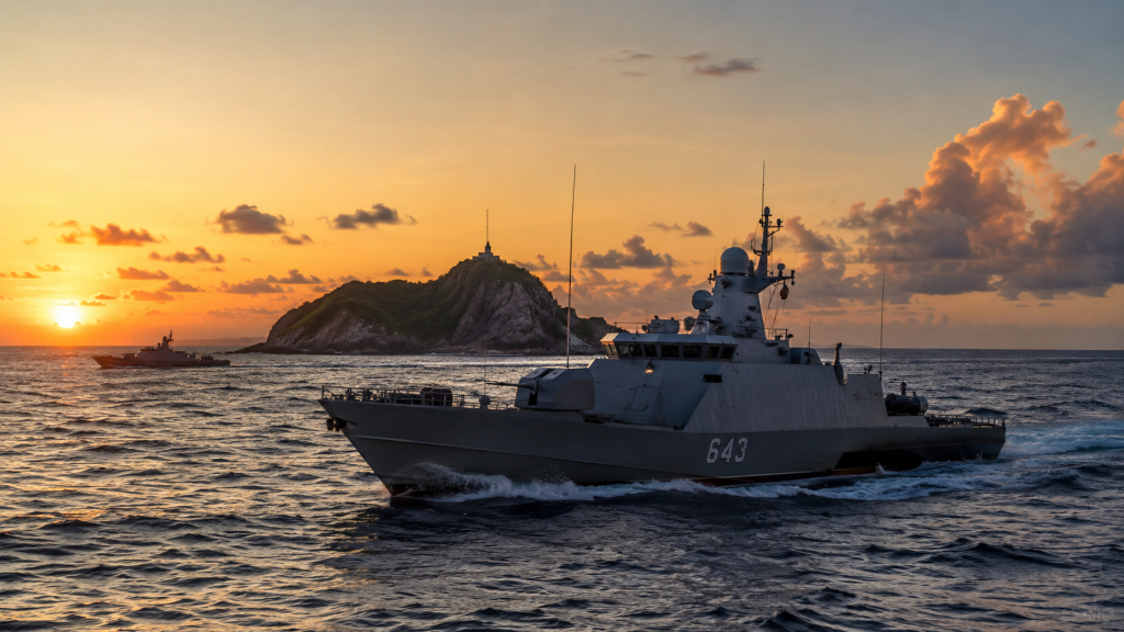 KRI Beladau-643 Berhasil Distribusi Rupiah di Natuna, Teknologi Kapal Perang untuk Kedaulatan